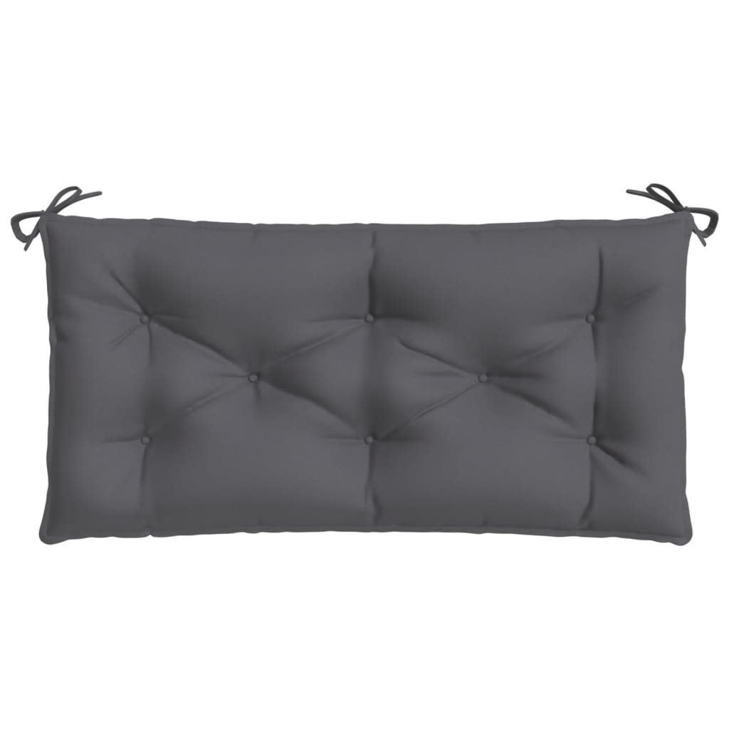 Gartenbank-Auflage Anthrazit 100x50x7 cm Oxford-Gewebe – Bild 4
