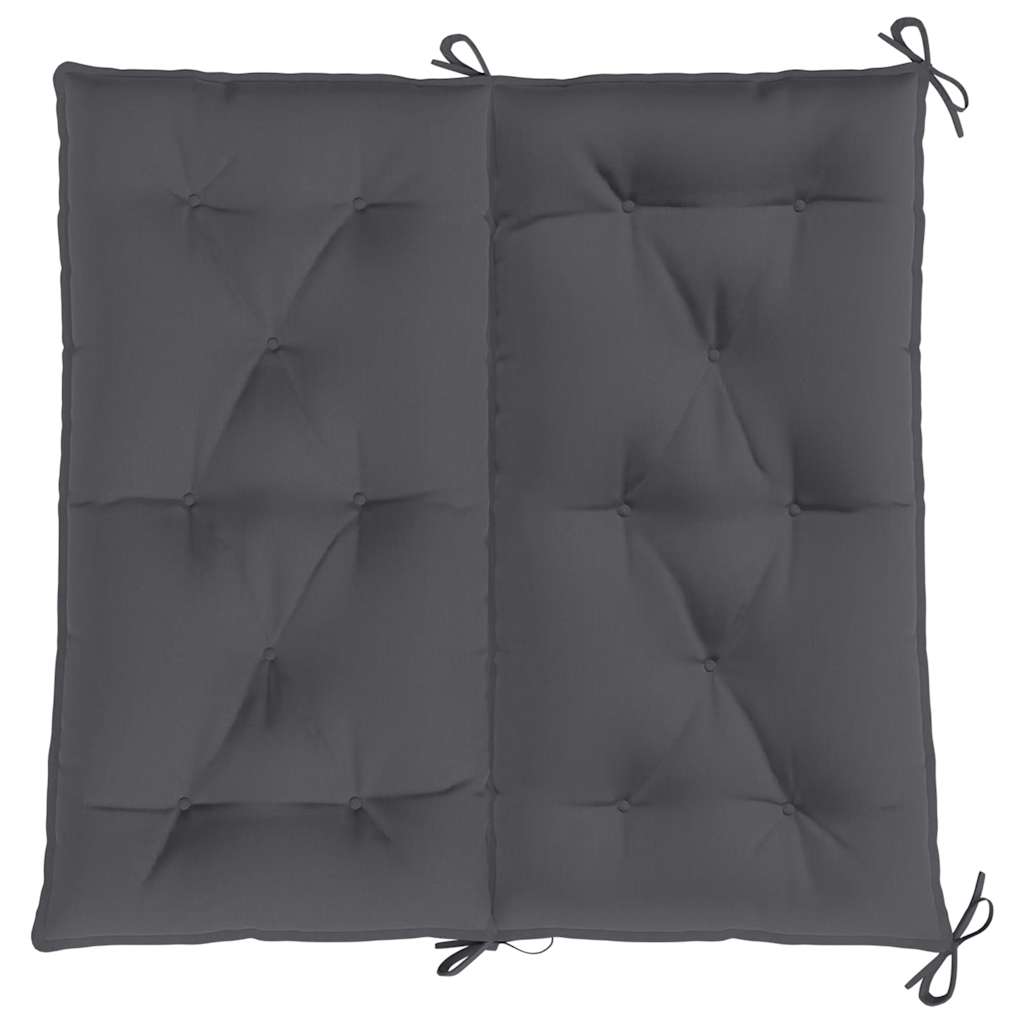 Gartenbank-Auflage Anthrazit 100x(50+50)x7 cm Oxford-Gewebe – Bild 6