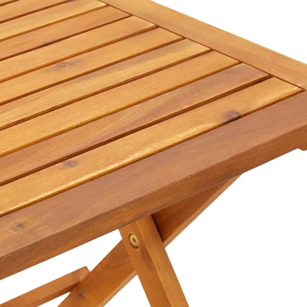 3-tlg. Garten-Lounge-Set Poly Rattan & Massivholz Akazie – Bild 13