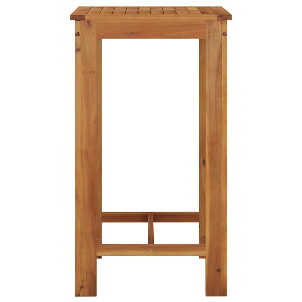 Garten-Bartisch 60x60x105 cm Massivholz Akazie – Bild 4