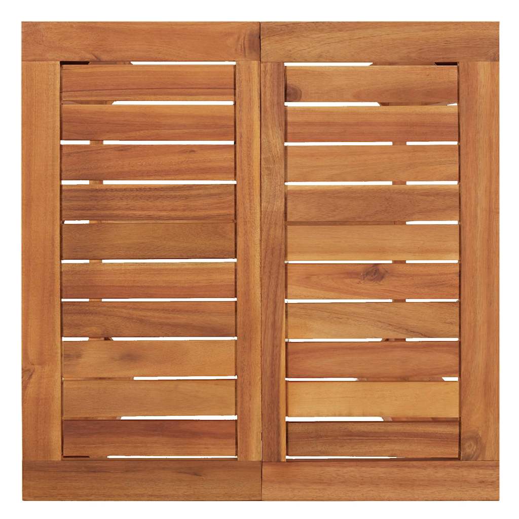 Garten-Bartisch 60x60x105 cm Massivholz Akazie – Bild 5