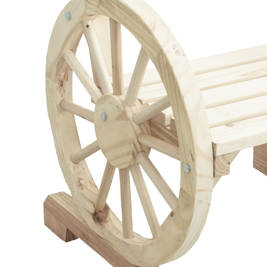 Gartenstühle 4 Stk. Massivholz Tanne – Bild 9
