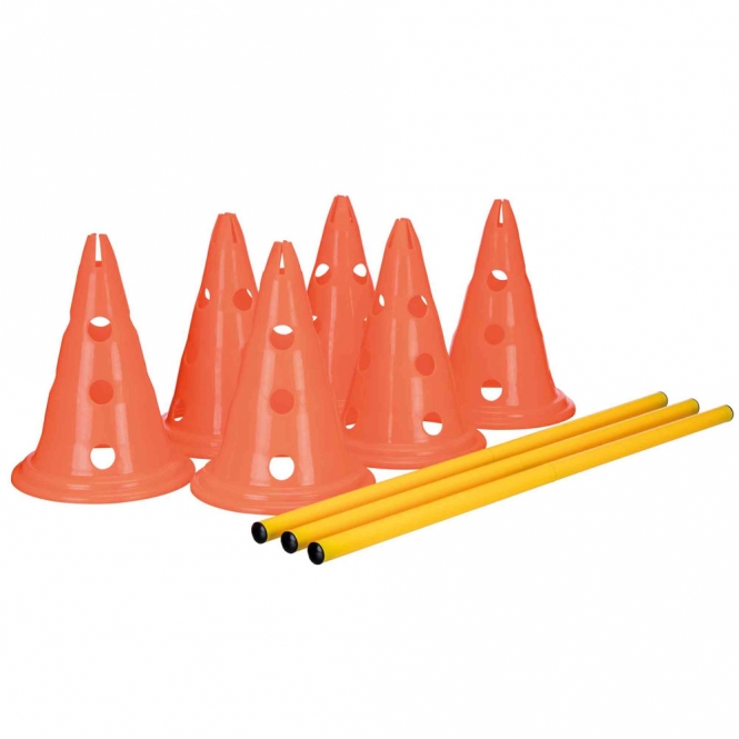 Trixie Pylonen-Hindernis 3er Set - ø 23 × 30 cm/78 cm – Bild 2