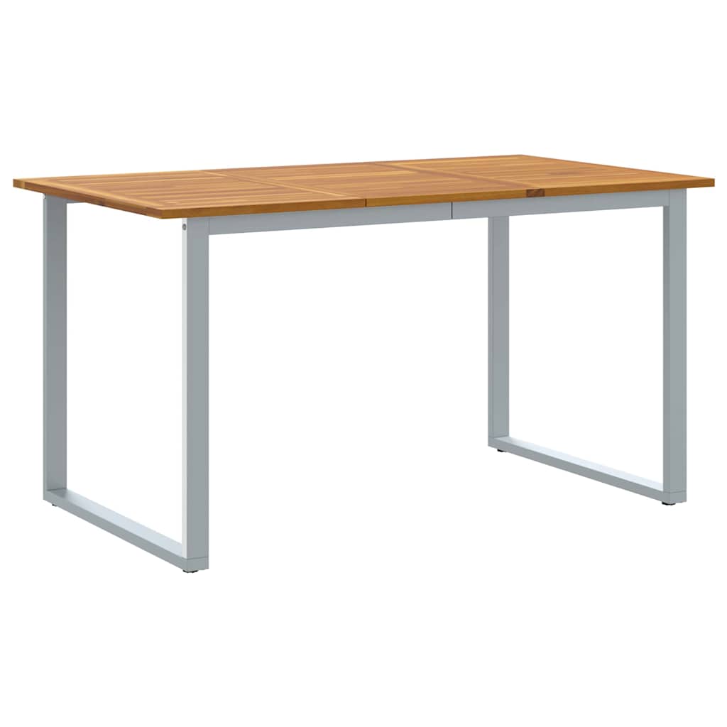 Garten Essgruppe 5 pcs Grau Massivholz Akazie – Bild 5