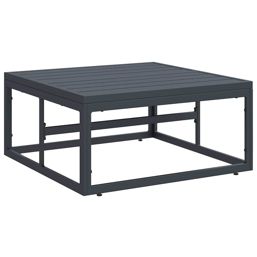 Gartensofa-set mit Kissen 3 pcs Schwarz Stahl – Bild 5