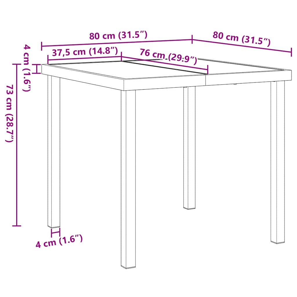 Garten Essgruppe mit Kissen 3 pcs Grau Poly-Rattan – Bild 9