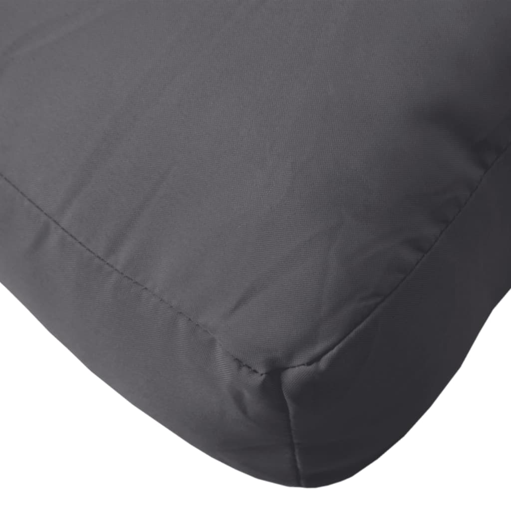 Palettenkissen Anthrazit 50x50x12 cm Stoff – Bild 8