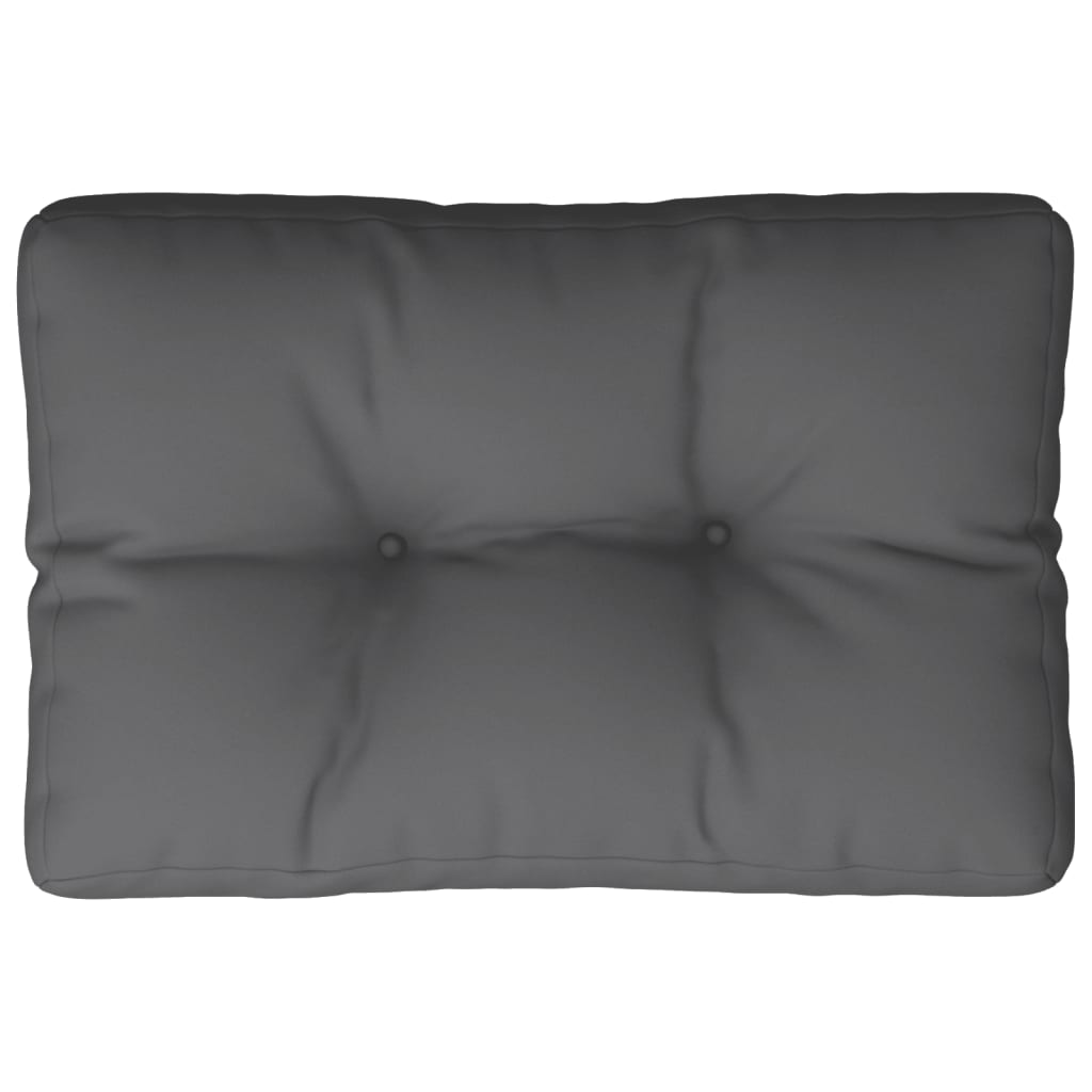 Palettenkissen Anthrazit 50x40x12 cm Stoff – Bild 2