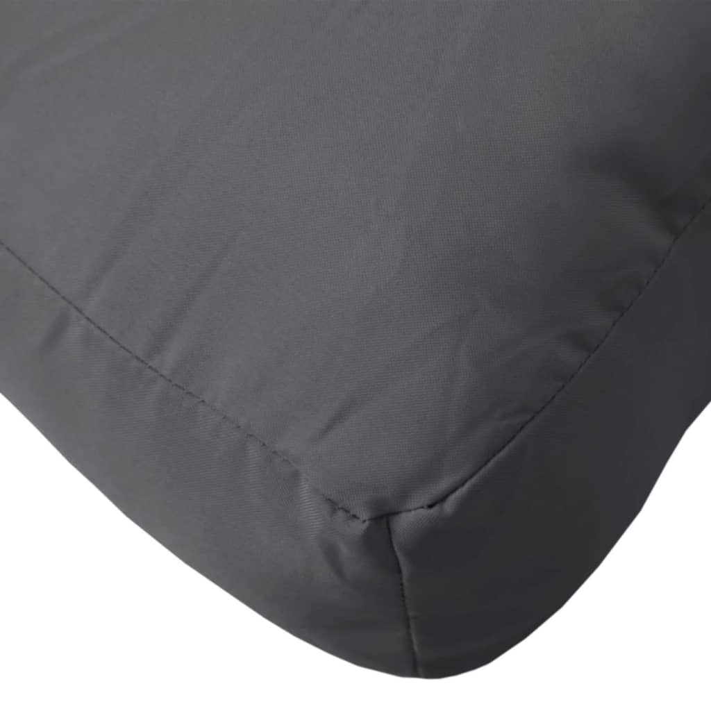 Palettenkissen Anthrazit 50x40x12 cm Stoff – Bild 7