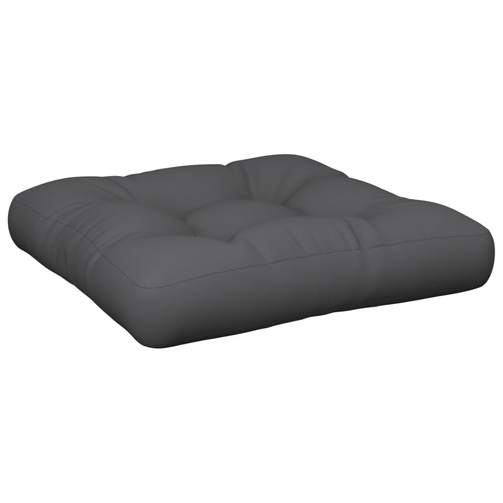 Palettenkissen Anthrazit 58x58x10 cm Stoff – Bild 2