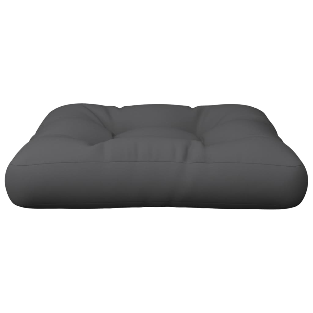 Palettenkissen Anthrazit 58x58x10 cm Stoff – Bild 4