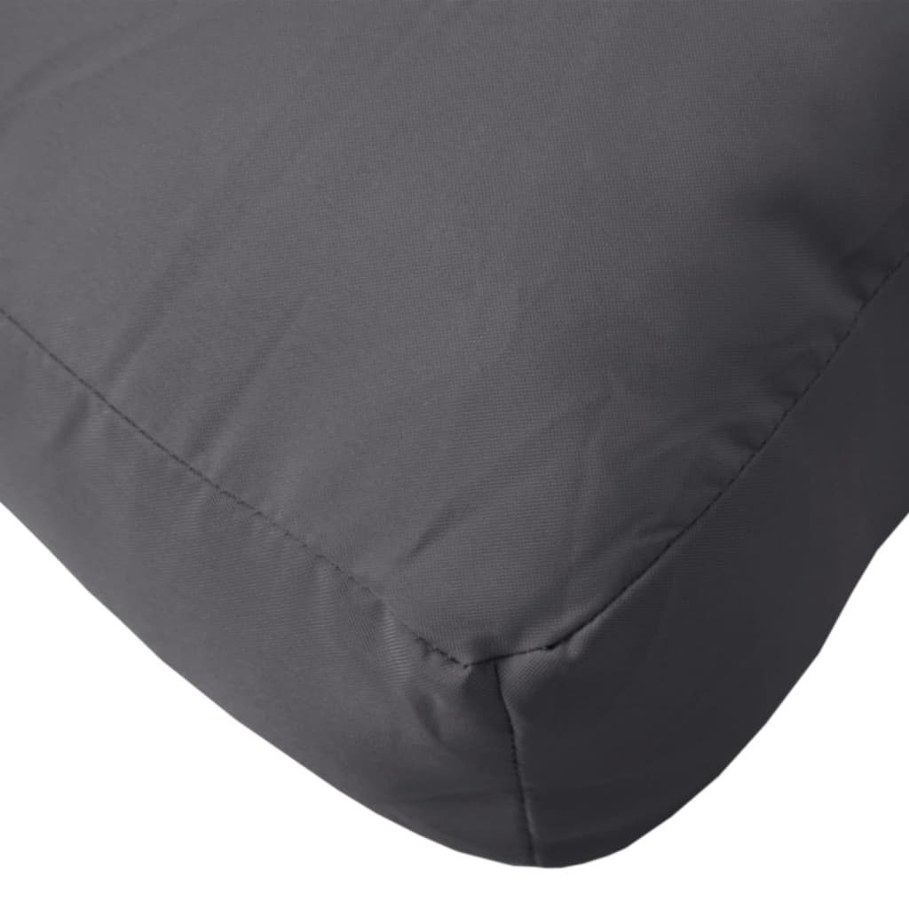 Palettenkissen Anthrazit 58x58x10 cm Stoff – Bild 8