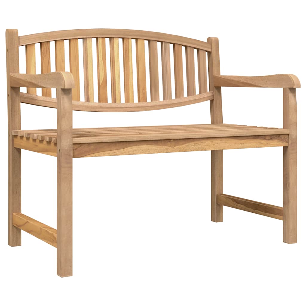 Gartenbank 114x59x87 cm Massivholz Teak – Bild 2