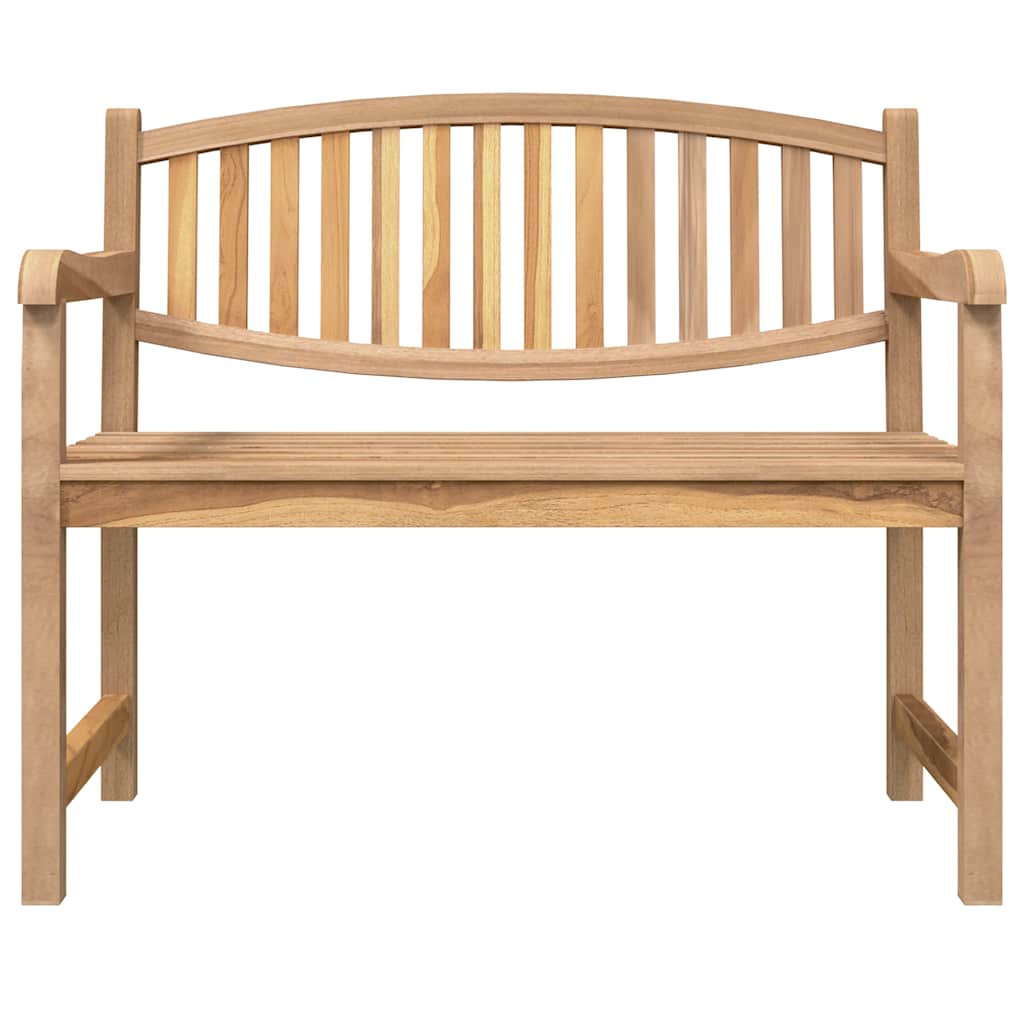 Gartenbank 114x59x87 cm Massivholz Teak – Bild 3