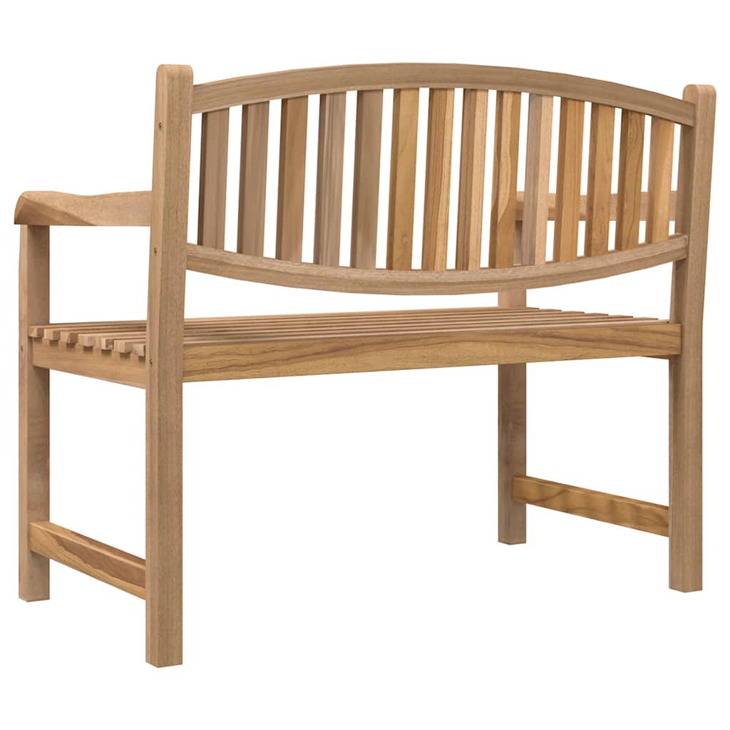 Gartenbank 114x59x87 cm Massivholz Teak – Bild 5
