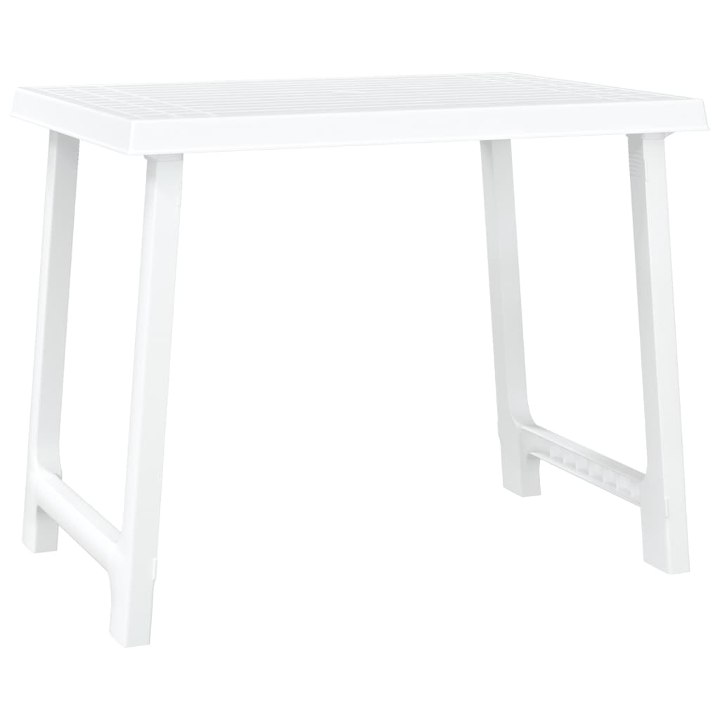 Campingtisch Anthrazit 79x56x64 cm PP Holzoptik – Bild 2