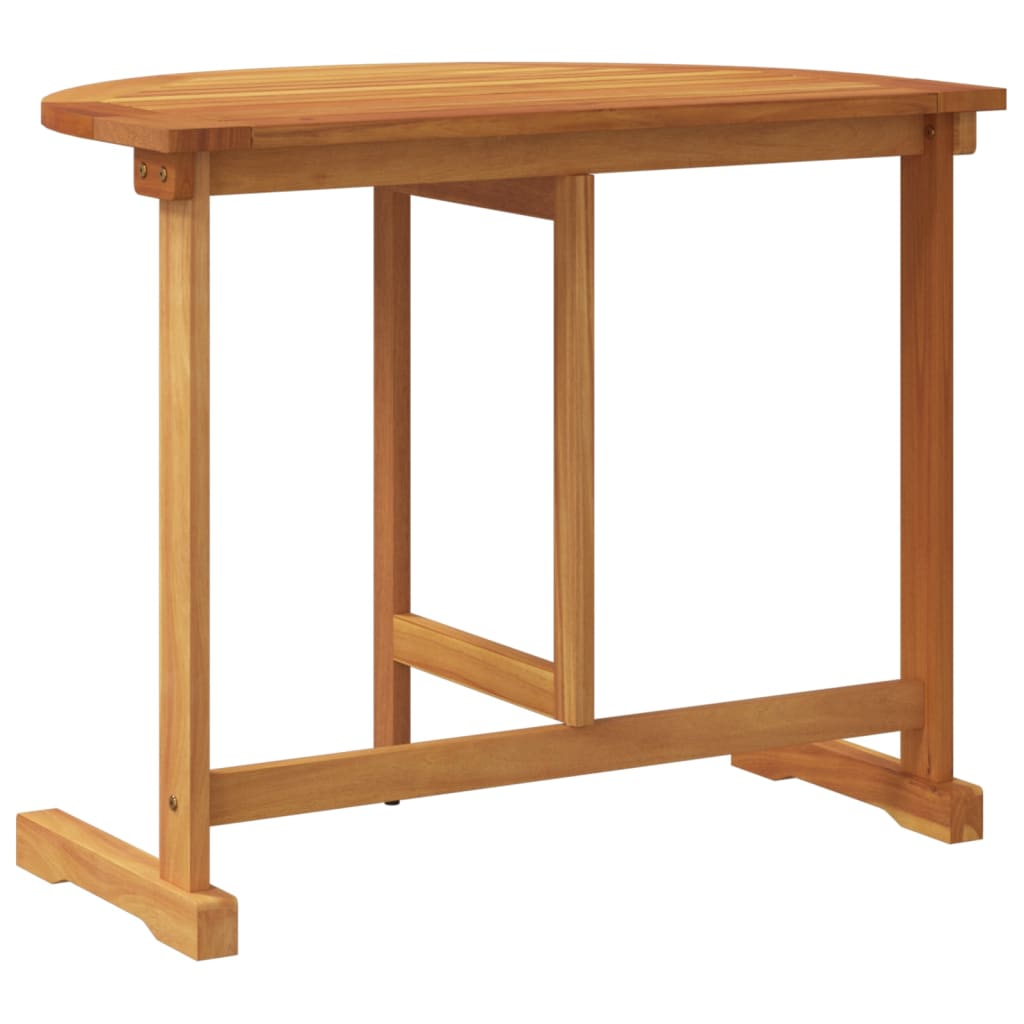 Balkontisch Klappbar 90x60x72 cm Massivholz Akazie – Bild 6