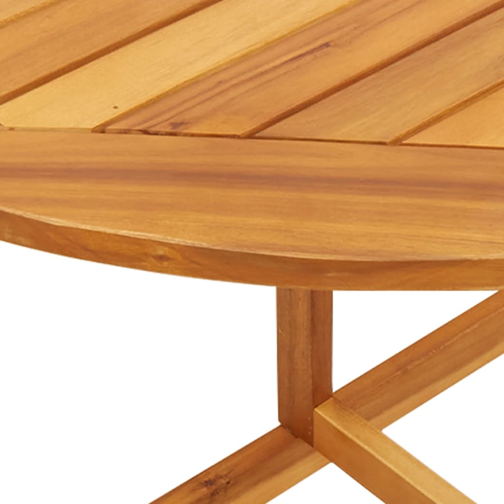 Balkontisch Klappbar 90x60x72 cm Massivholz Akazie – Bild 9