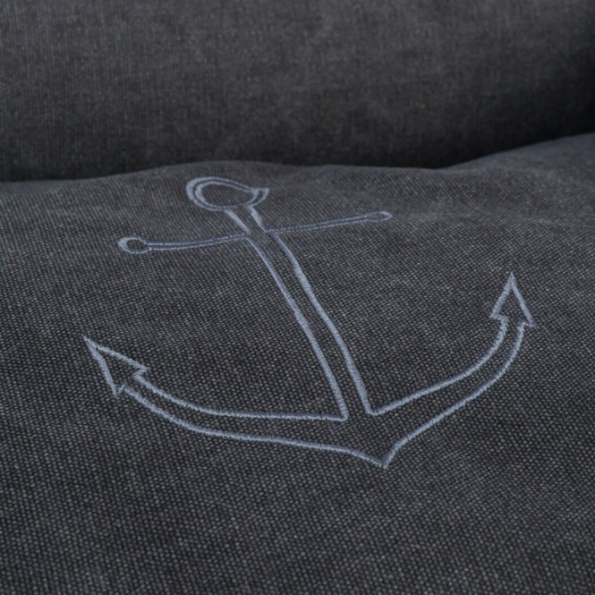 Trixie BE NORDIC Bett Föhr - Schwarz - 60 × 50 cm – Bild 2