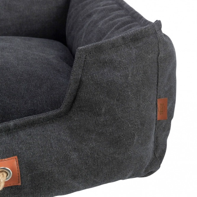 Trixie BE NORDIC Bett Föhr - Schwarz - 60 × 50 cm – Bild 3