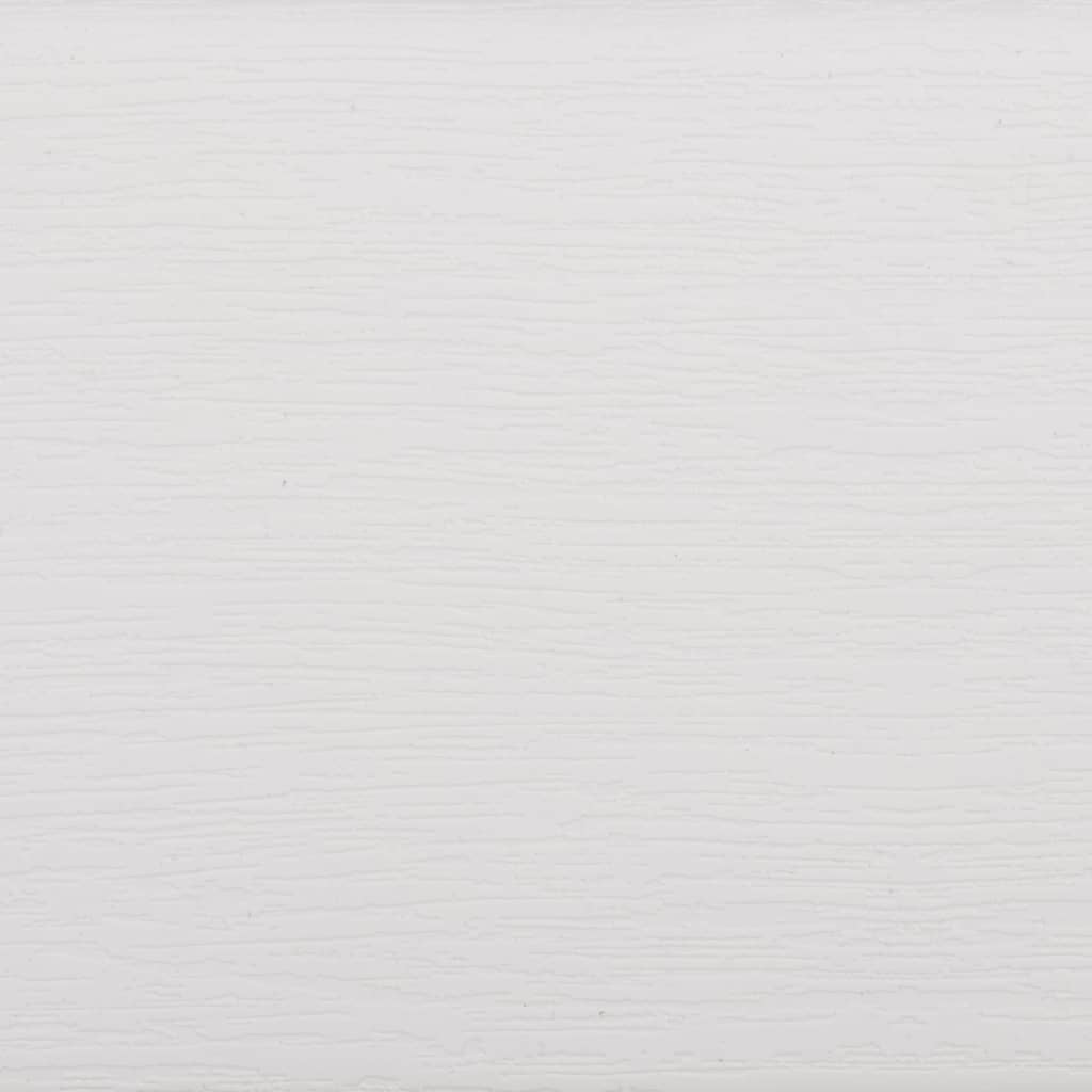 Gartenbank Weiß 110x52x71 cm Polypropylen – Bild 8