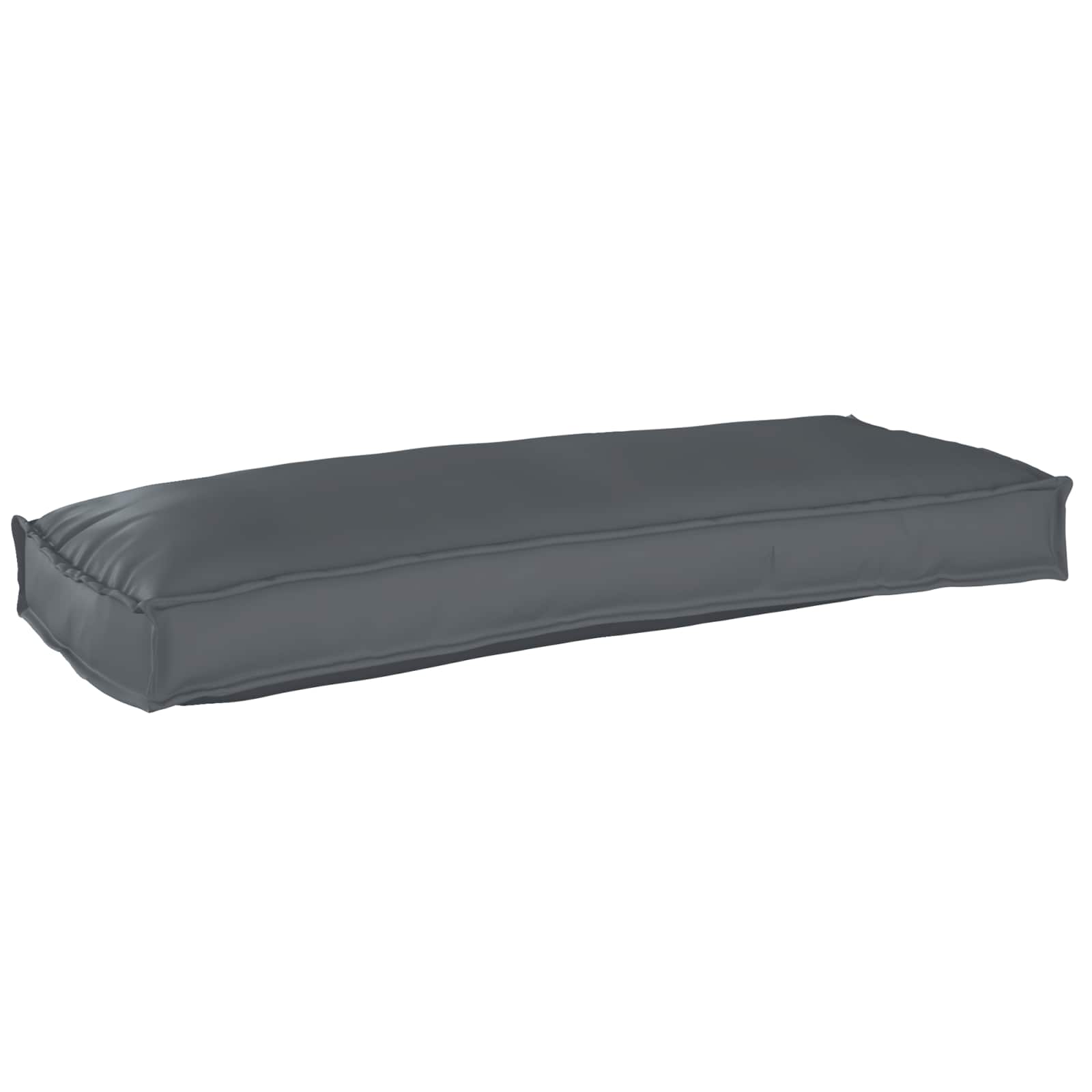 Palettenkissenset 2 pcs Anthrazit 100 x 40 x 8 cm Oxford-Stoff – Bild 2