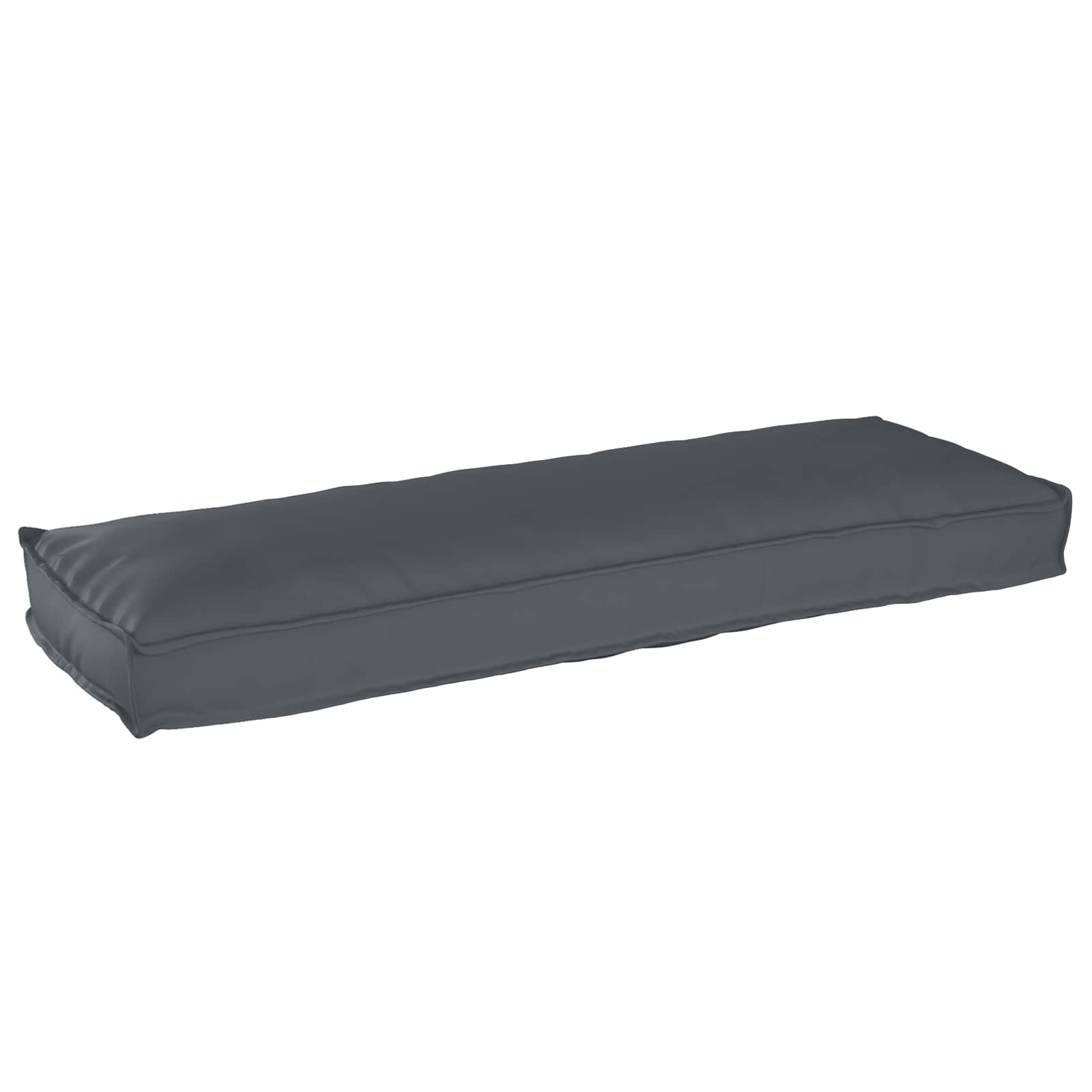Palettenkissenset 2 pcs Anthrazit 120 x 40 x 8 cm Oxford-Stoff – Bild 2