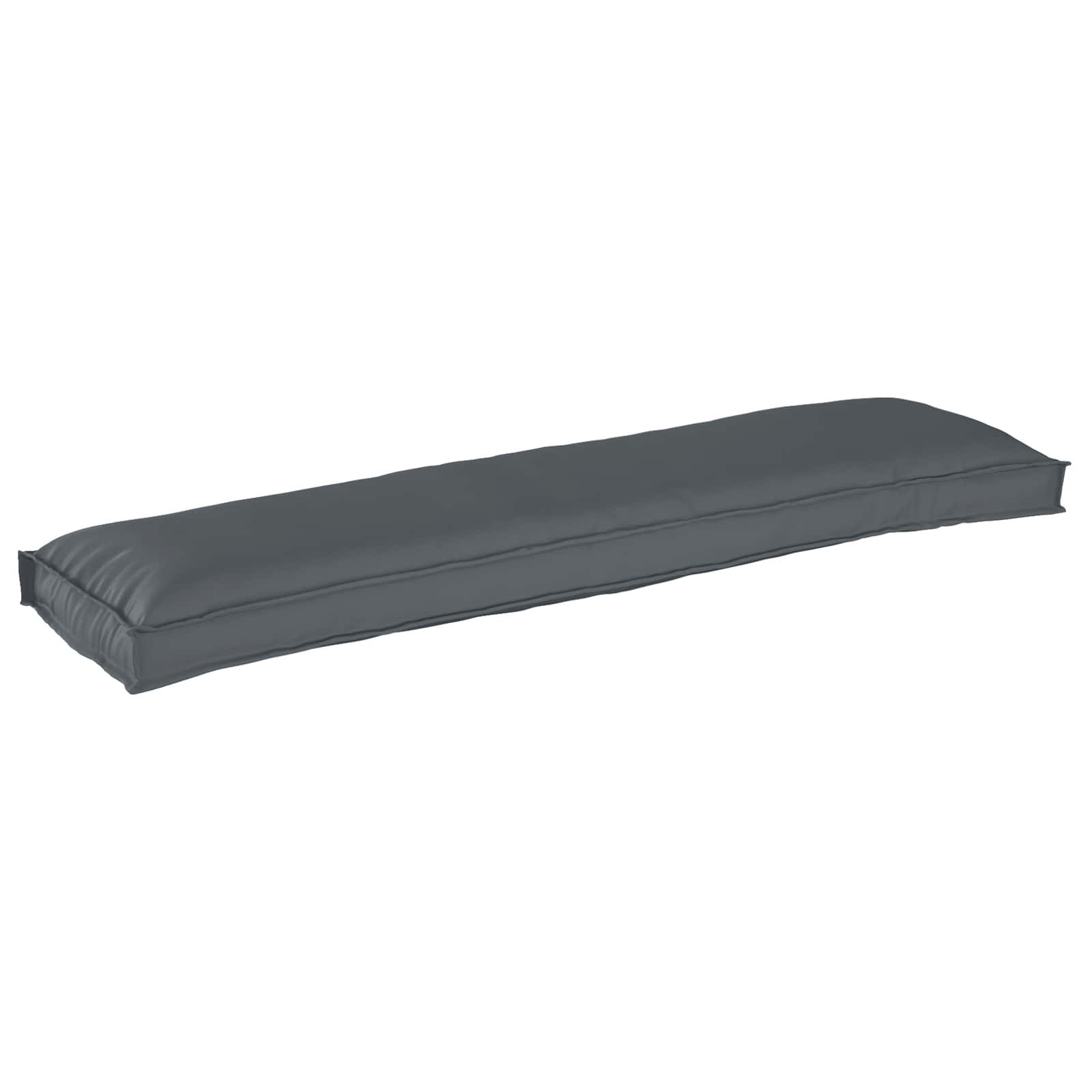 Palettenkissenset 2 pcs Anthrazit 150 x 40 x 8 cm Oxford-Stoff – Bild 2