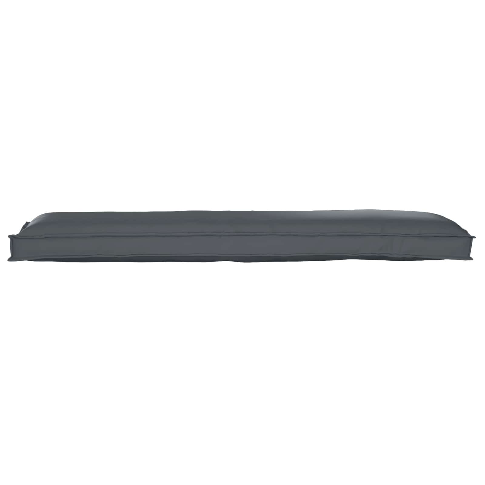 Palettenkissenset 2 pcs Anthrazit 150 x 40 x 8 cm Oxford-Stoff – Bild 3