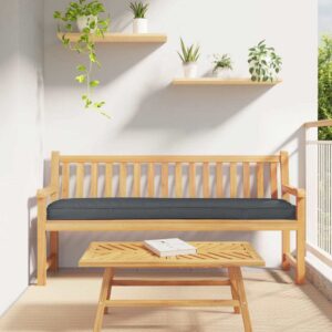 Palettenkissenset 2 pcs Anthrazit 180 x 40 x 8 cm Oxford-Stoff