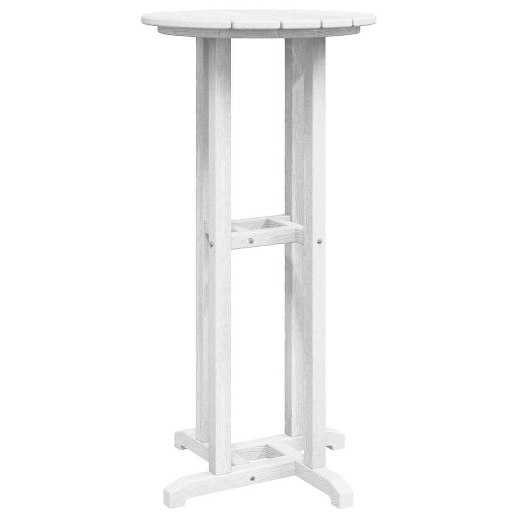 Bartisch Weiß 55 x 55 x 107 cm Polyethylen – Bild 2