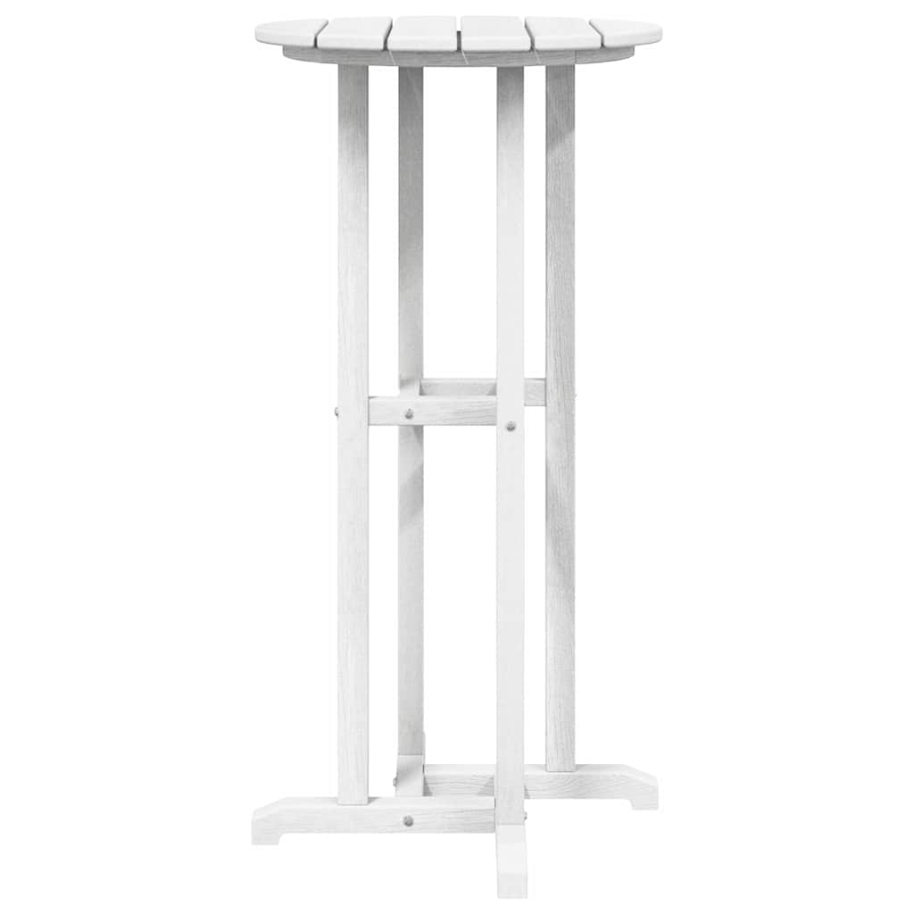 Bartisch Weiß 55 x 55 x 107 cm Polyethylen – Bild 5