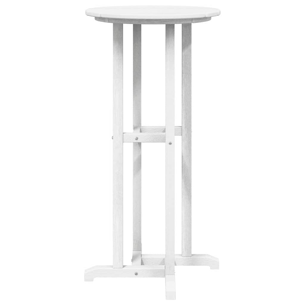 Bartisch Weiß 55 x 55 x 107 cm Polyethylen – Bild 6