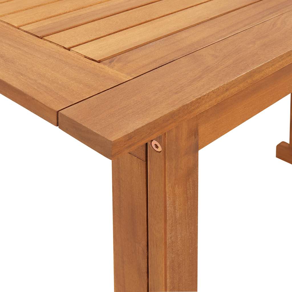 Bistrotisch 90x50x75 cm Akazie Massivholz – Bild 10
