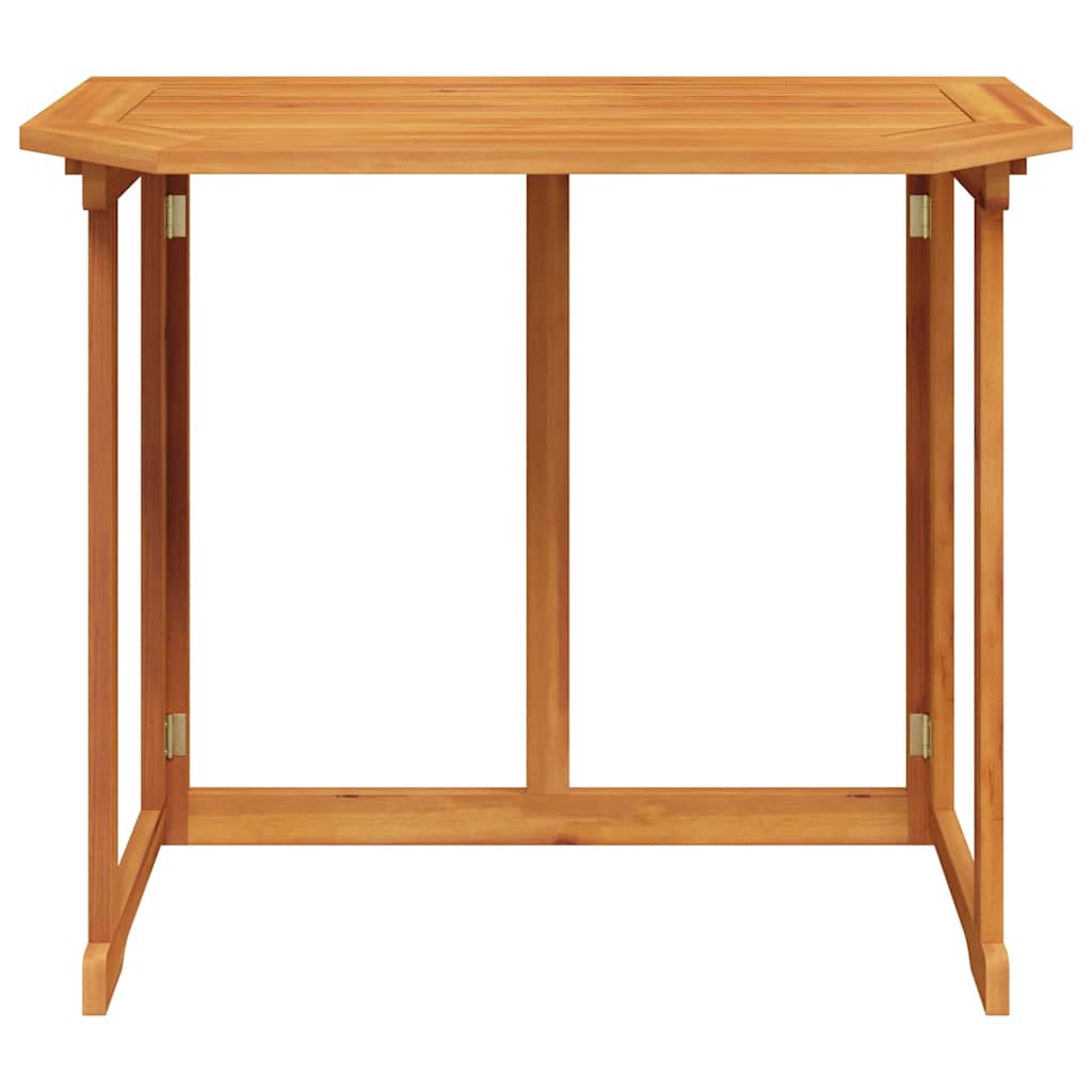 Bistrotisch 90x50x75 cm Akazie Massivholz – Bild 4