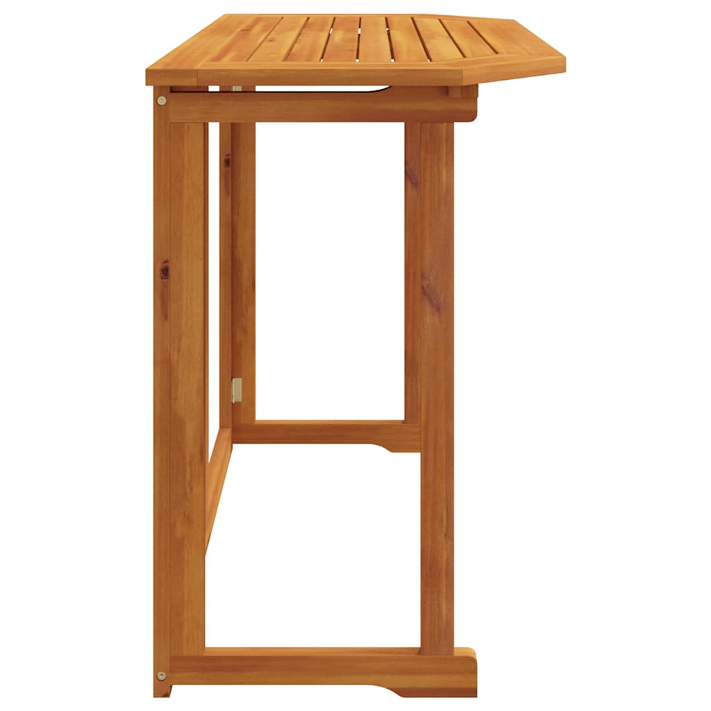 Bistrotisch 90x50x75 cm Akazie Massivholz – Bild 5