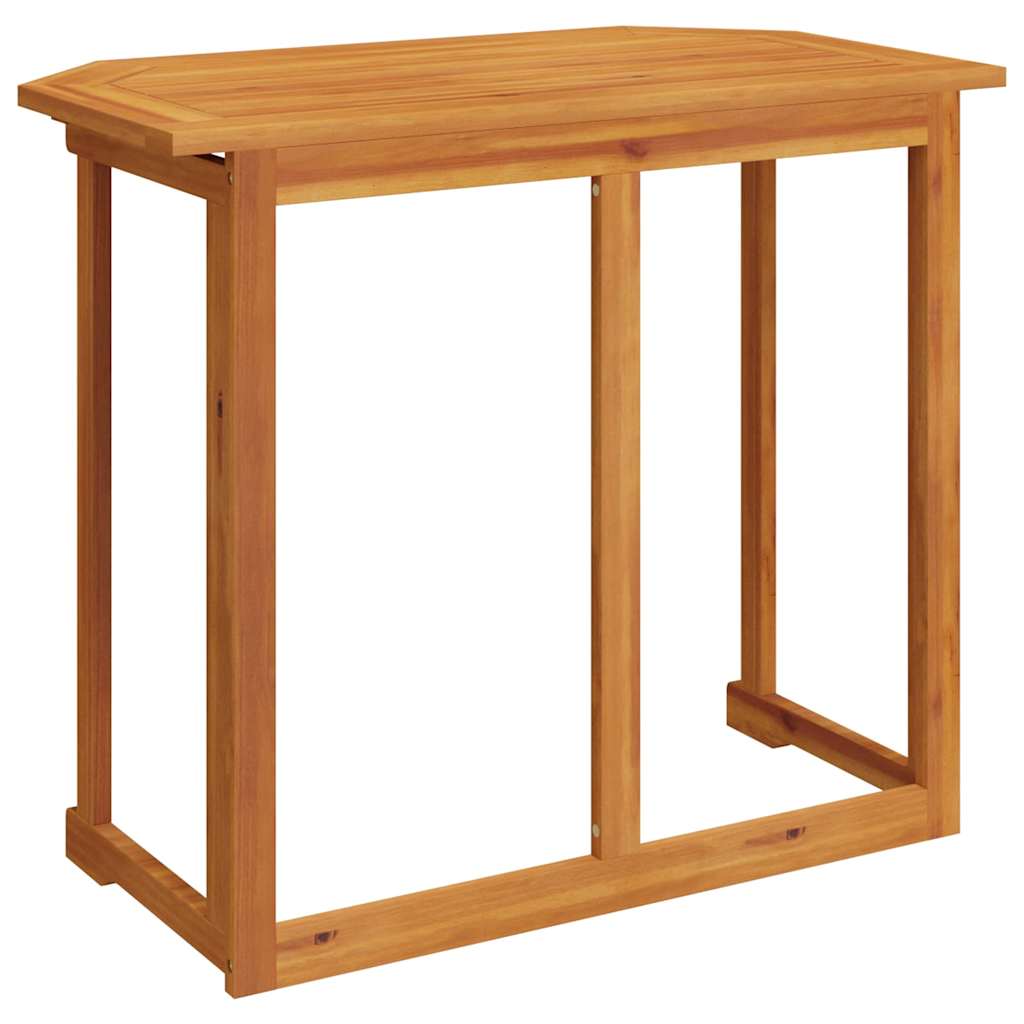 Bistrotisch 90x50x75 cm Akazie Massivholz – Bild 6