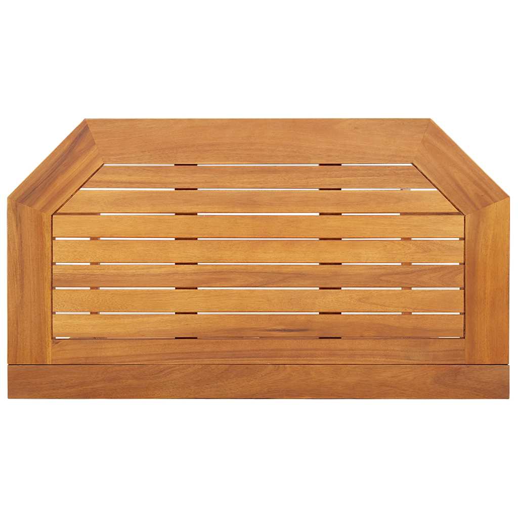 Bistrotisch 90x50x75 cm Akazie Massivholz – Bild 7