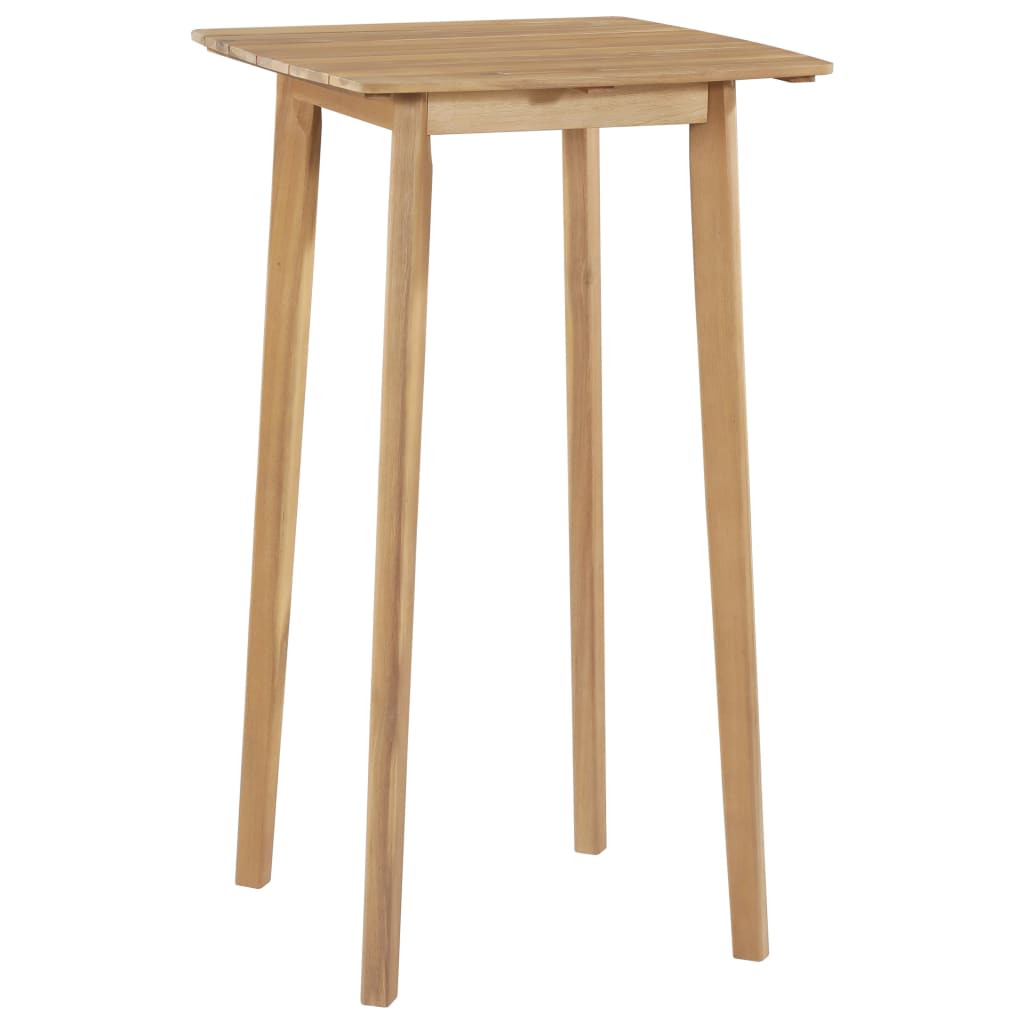 3-tlg. Bar-Set Akazie Massivholz – Bild 3