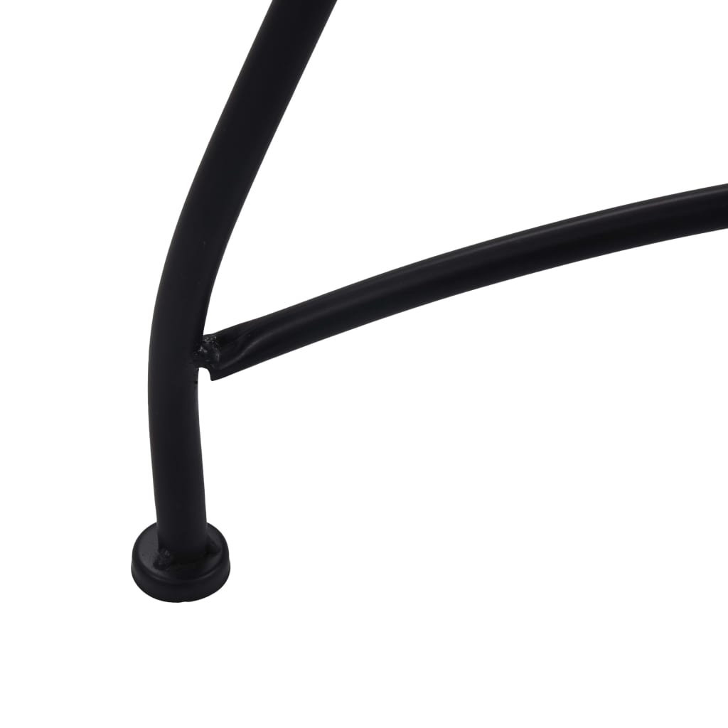 Bistrotisch Mosaik Keramik Braun 60 cm – Bild 6