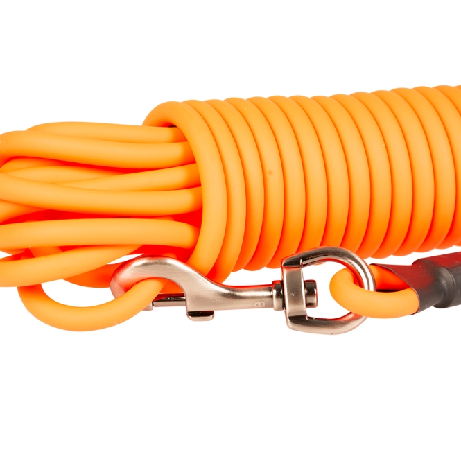 Duvoplus EXPLOR South Trackingleine PVC rund - neonorange - 15m/8mm – Bild 2