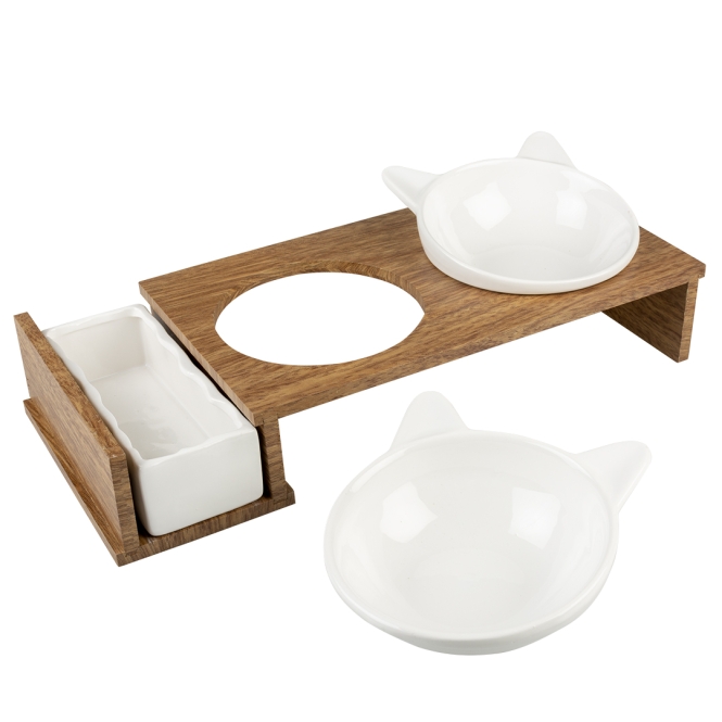 Duvoplus Dinner Set Stone UP Kitty Face – Bild 3