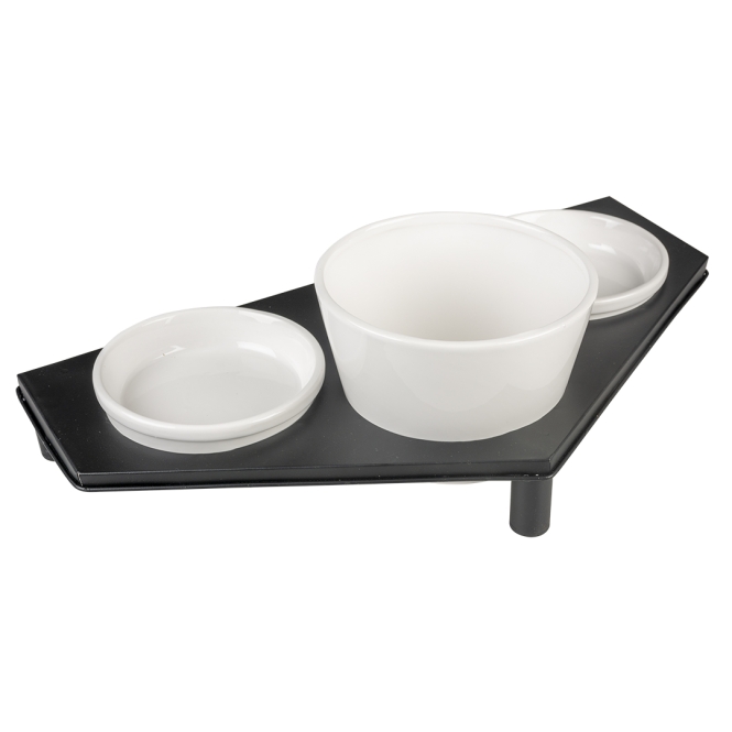 Duvoplus Napfset Stone Up Buffet Triangle – Bild 3