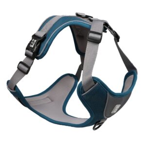 Duvoplus EXPLOR Ultimate Fit No-Pull-Geschirr - petrol blue - M - 40-49cm - 49-65cm