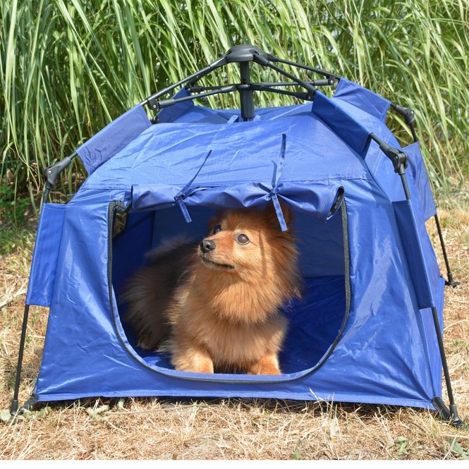 Duvoplus Hundezelt - 70 x 70 x 47cm – Bild 3