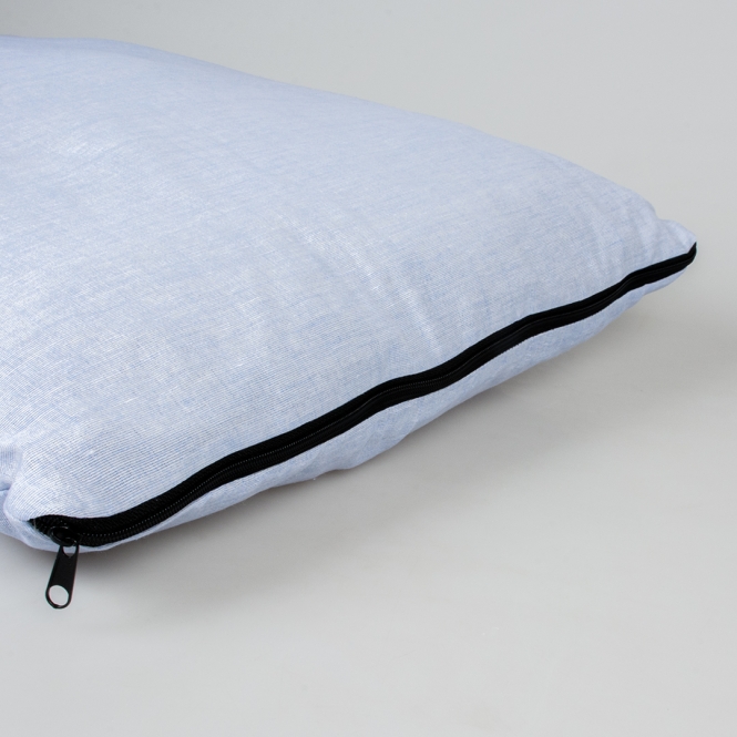 Duvoplus Kissen Mellow Blau - 120 x 80 x 18cm – Bild 2