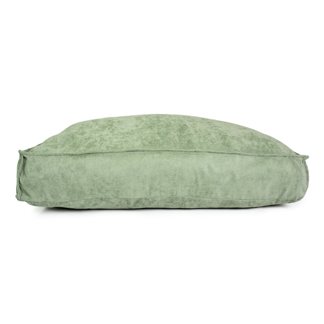 Duvoplus Kissen Velvet rechteckig - grün - 56x40x13cm – Bild 2
