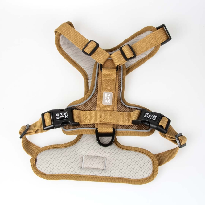 Duvoplus EXPLOR Ultimate Fit No-Pull-Geschirr - honey gold - XL - 52-66cm - 71-104cm – Bild 4