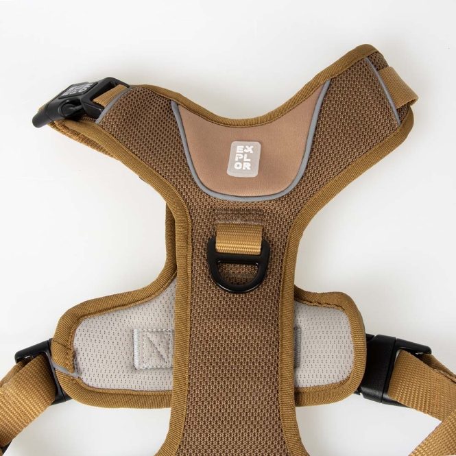 Duvoplus EXPLOR Ultimate Fit No-Pull-Geschirr - honey gold - M - 40-49cm - 49-65cm – Bild 3