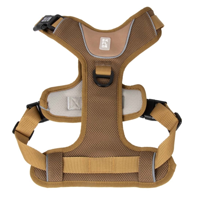 Duvoplus EXPLOR Ultimate Fit No-Pull-Geschirr - honey gold - M - 40-49cm - 49-65cm – Bild 2